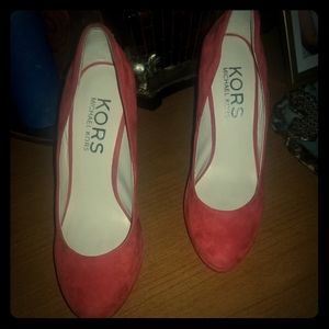 Michael Kors Velvet Heels